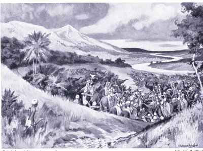 A Singhalese Raid into Southern India 1175 AD by William Edward Wigfull